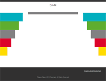 Tablet Screenshot of fyi.dk
